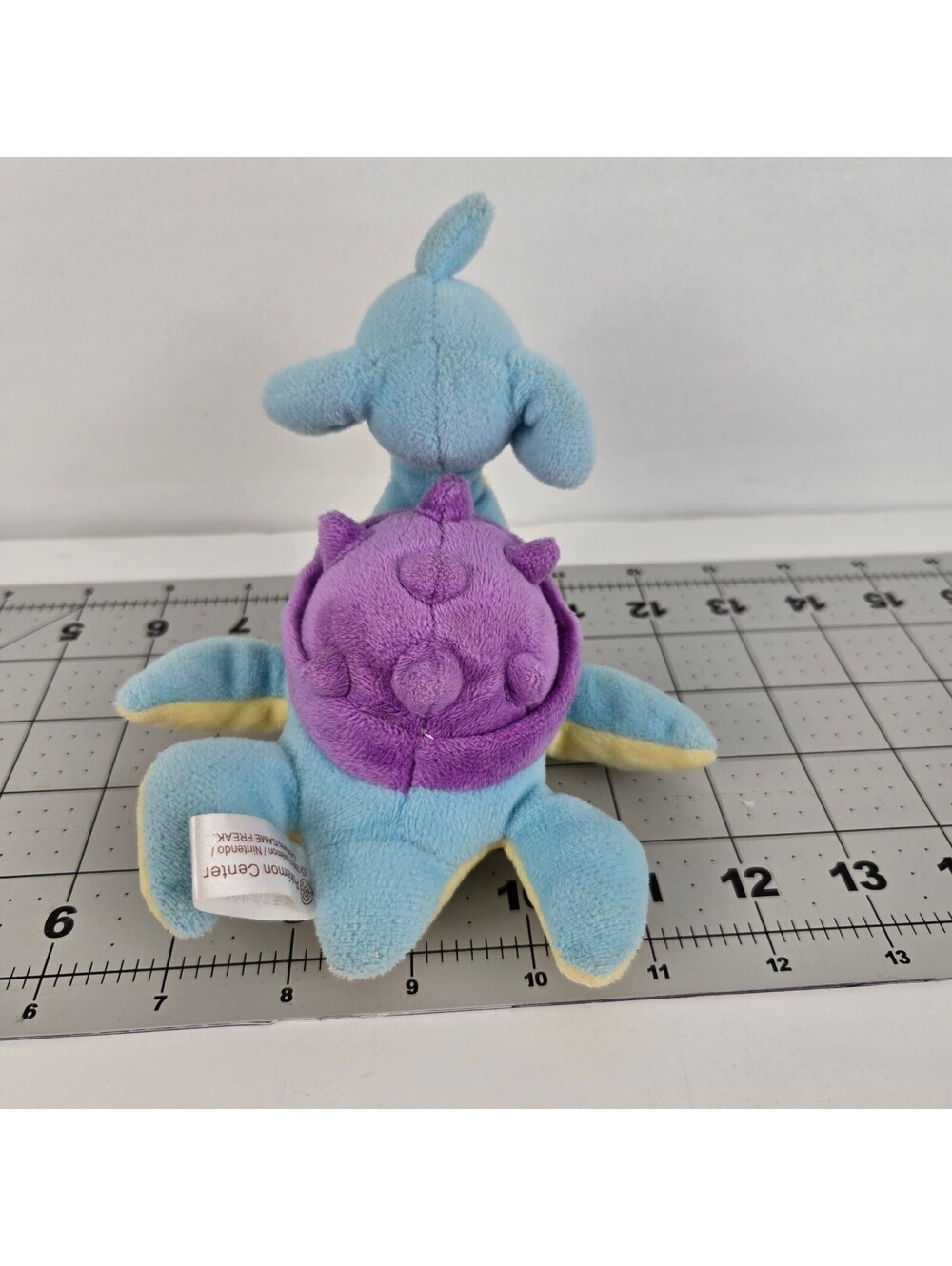 Pokemon Center Japan Lapras Poke Doll Plush 2013 6" Nintendo Vintage Authentic - Picture 3 of 6